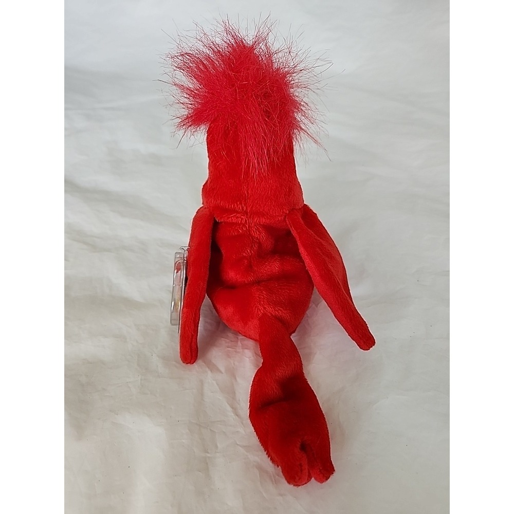 Vintage Baby Mac the Cardinal Bird 1998 Ty Beanie Original Tag Bird Lover Rare - Picture 3 of 5
